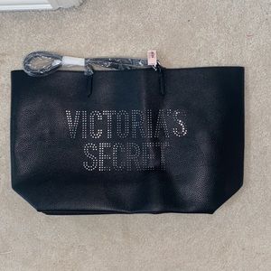 NWT victoria’s secret leather tote bag